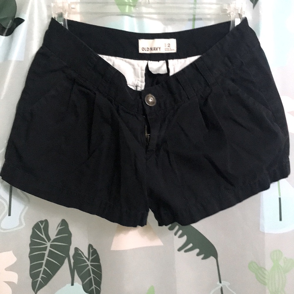 Old navy black dress shorts